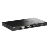 D-Link 28-porttinen Gigabit Stackable PoE+ Smart Managed -kytkin 4 x 10G SFP+ -portilla