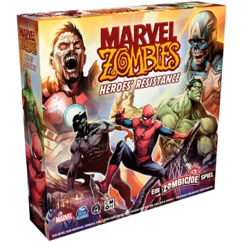 Lautapeli Asmodee Marvel Zombies Heroes' Resistance — yhteistyö­peli miniatyyreillä Zombicide-crossover