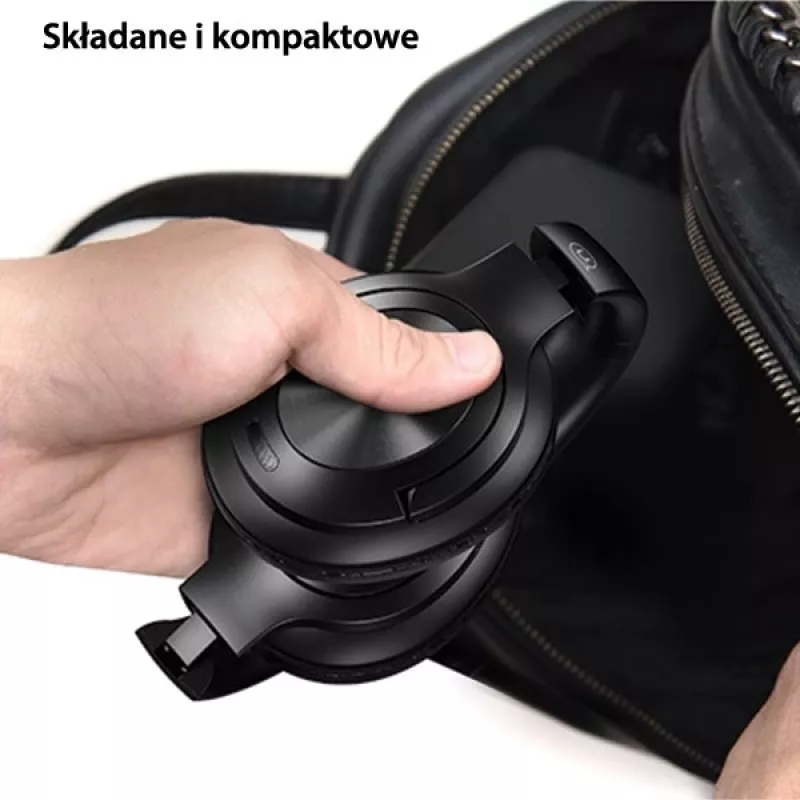 Usams kuulokkeet Bluetooth 5.3 Over-Ear Us-yh sarja musta/musta TDLYEJYS01