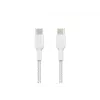 Belkin BOOST CHARGE - USB-kaapeli - 24-pin USB-C (M) – 24-pin USB-C (M) - USB 2.0 - 2 m - valkoinen