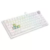 Savio ASTRAL WHITE JADE näppäimistö pelikäyttöön USB QWERTY US International