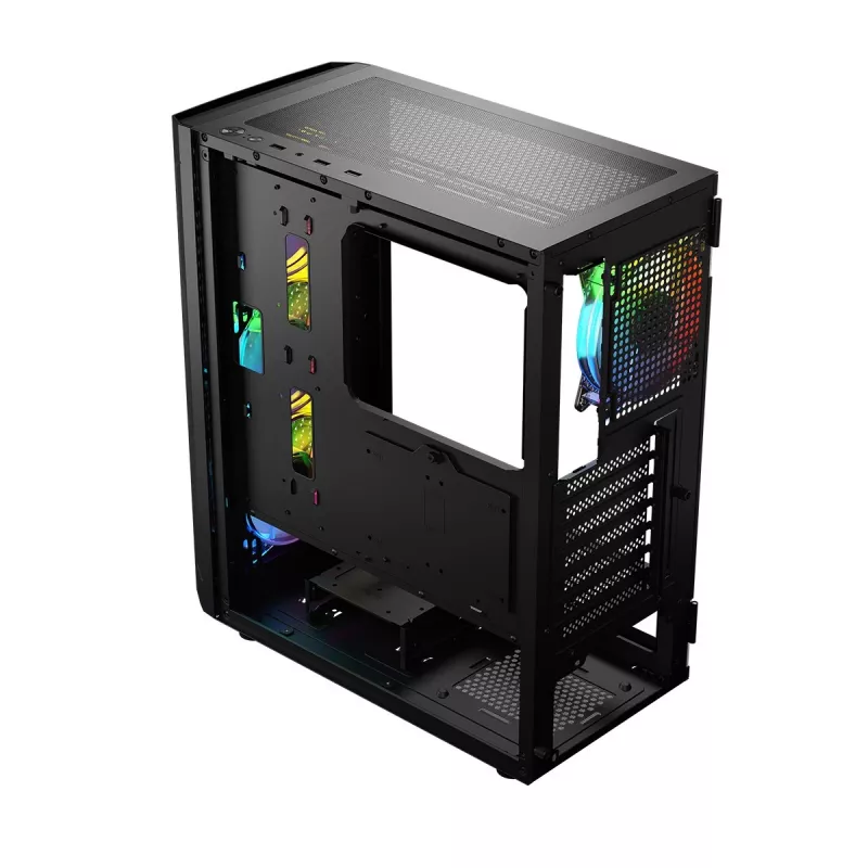 Logic ARAMIS ARGB MINIDI USB 3.0 kotelo musta