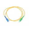 Extralink patch-kaapeli SC/APC-SC/UPC yksimuotokuitu simplex G652D 3mm 0.5m
