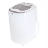 Päältä täytettävä pesukone Adler AD 8055, kannettava, 3 kg tilavuus, kerma, kiertosäädin, 150 W
