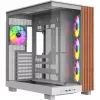 PC-kotelo Thermaltake View 380 XL WS ARGB Snow White — Midi-Tower, ATX-tuki, ikkunalla