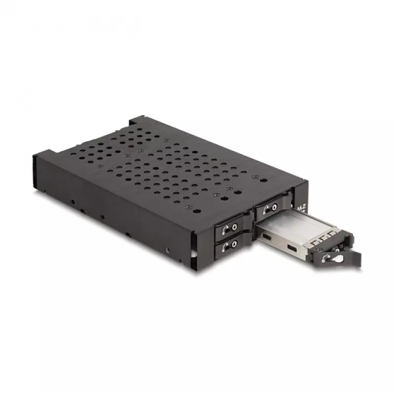 HDD-kehikko DeLOCK 47072 telakointiin yhteensopiva metalli 100 mm leveys