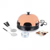 Pizzanpaistaja Emerio PO-115984 6 pizzaa 1200 W musta oranssi