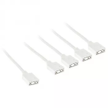 ARGB-haaroituskaapeli Kolink PGW-AC-KOL-157 30 cm valkoinen 3-pin-5V-ARGB-liitännöille