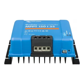MPPT aurinkolataussäädin BlueSolar 150/35 — 150 V PV-tulo, 35 A latausvirta