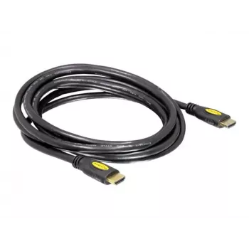 DeLOCK - video-/audiokaapeli - HDMI - HDMI, 19-napainen (uros) - HDMI, 19-napainen (uros) - 5 m (82455)