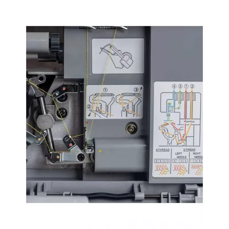SINGER-ompelukone HD0405 sähköinen hopea Heavy-Duty