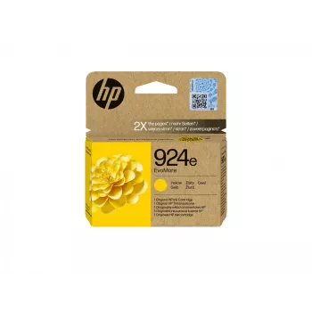 HP 924e EvoMore keltainen alkuperäinen mustekasetti