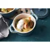 Staub Mini Cocotte pyöreä, 4 kpl - 200ml, antiikin turkoosi