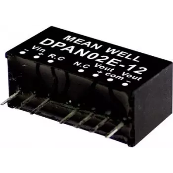Virtalähde MEAN WELL DPAN02B-05 2W 5V tulo 18-36V