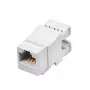 Q-LANTEC MKN-U6-1 kaapeliliitin RJ45 UTP luokka 6 suojaamaton valkoinen