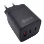 EXTRA DIGITAL GaN 2x USB Type-C, USB Type-A -laturi: 65W, PPS