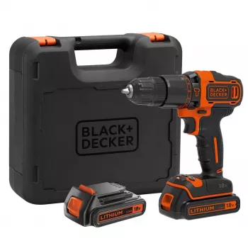 Black & Decker BDCHD18KB-QW porakone avaimeton musta, oranssi