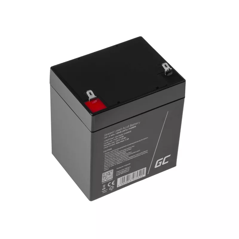 AGM-akku lyijy-happo VRLA – 12 V – 4 Ah
