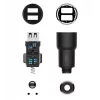 Roidmi 3S autolaturi FM-lähettimellä, Bluetooth, musta