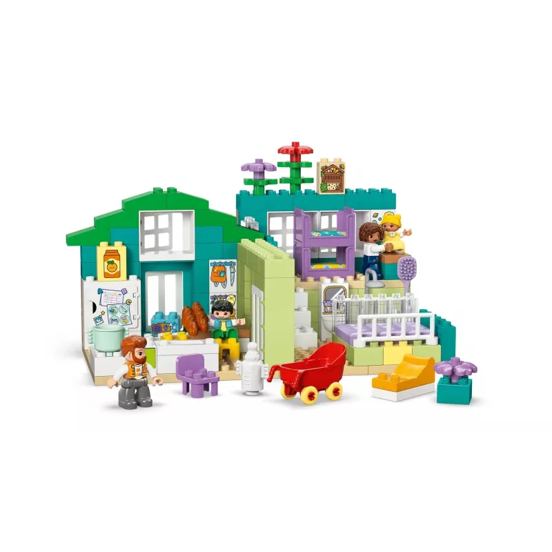 LEGO DUPLO 10470 3-in-1 Moderni perhetalo ja hahmot