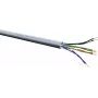 Roline - bulk-kaapeli - 100 m - UTP - CAT 6a - halogeeniton, luotettava - harmaa