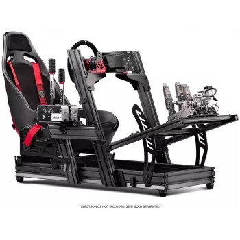 Next Level Racing – F-GT Elite Formula & GT alumiiniprofiili simulaattoricockpit – sivu- ja etuasennusversio (396039)
