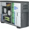 Super Micro Supermicro SC743 AC-1K26B-SQ - torni - 4U - Extended ATX - SAS - Hot-Swap 1200 wattia - musta - USB (CSE-743AC-1K26B-SQ)