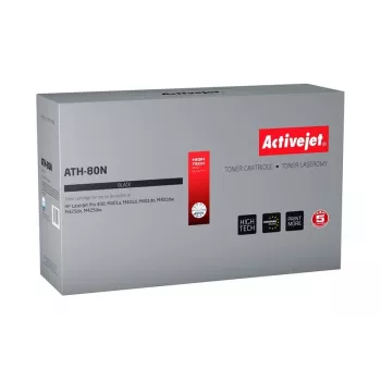 Activejet ATH-80N värikasetti (korvaa HP 80A CF280A; Supreme; 3 500 sivua; musta)