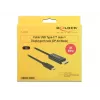 Videokaapelisovitin USB Type-C DisplayPort DeLOCK 85255