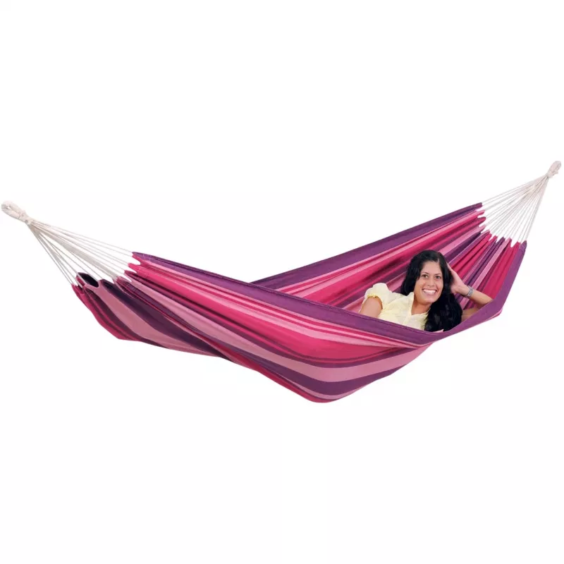 Riippumatto Tahiti Candy AZ-1013112, retkiriippumatto pinkki/lila