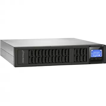 PowerWalker VFI 2000CRM LCD kaksoismuunnos (online) 2 kVA 1600 W 4 AC-lähtöä
