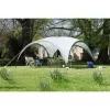 Paviljonki Event Shelter, 4,5 x 4,5 m (vaaleanharmaa/harmaa)