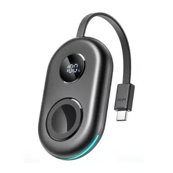 Langaton induktiolaturi Joyroom JR-W09 3W USB-C-kaapelilla Apple Watchille, musta