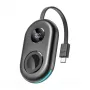 Langaton induktiolaturi Joyroom JR-W09 3W USB-C-kaapelilla Apple Watchille, musta
