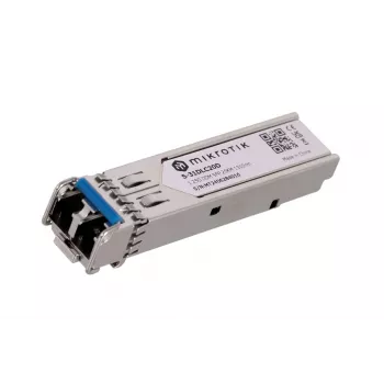 Verkon lähetin-vastaanotinmoduuli MikroTik S-31DLC20D SFP 1310 nm 1250 Mbit/s 20 km LC