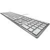 CHERRY KC 6000 ohut FOR MAC -näppäimistö Office USB QWERTZ saksa hopea
