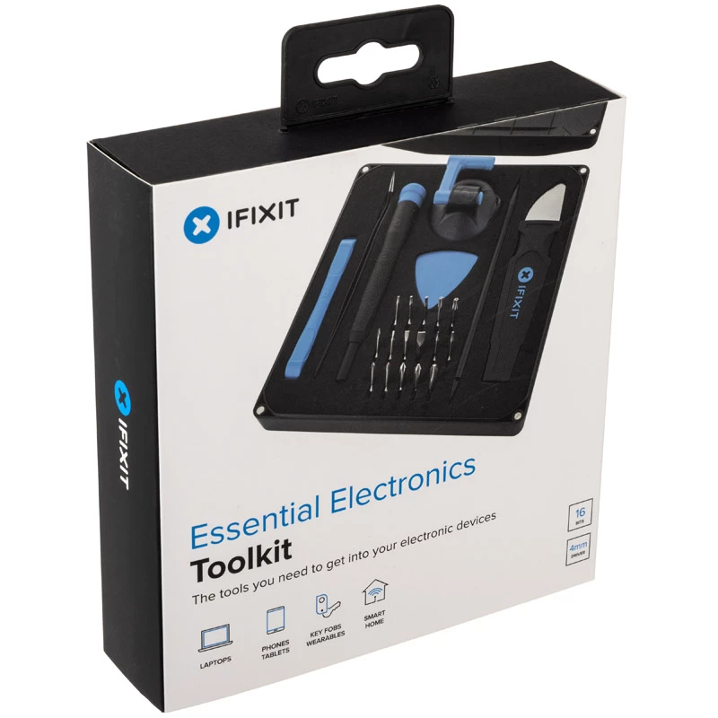 iFixit Essential Electronics Toolkit - työkalusarja älypuhelinten ja elektroniikan korjaukseen