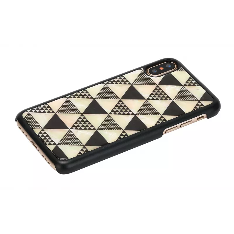 iKins Pyramid suojakuori iPhone XS/X, musta, K1623J