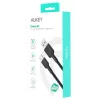 USB-A - USB-C -kaapeli Aukey CB-NAC1, 1 m, punottu nailon, USB PD 60 W, USB 2.0