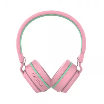 Kuulokkeet Tellur Buddy Bluetooth over-ear pinkki