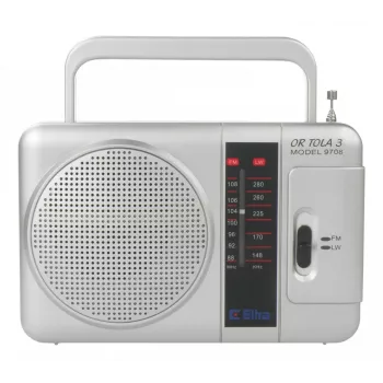 Kannettava radio Eltra TOLA 3 analoginen hopea