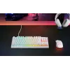 Näppäimistö SteelSeries Apex 3 TKL US, valkoinen
