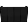 Suojakotelo suurelle kannettavalle DJ-telineelle Omnitronic 32000036 — musta