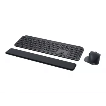 Logitech MX Keys combo for Business Gen 2 näppäimistö ja hiiri, sisältää, toimisto, RF langaton + Bluetooth, AZERTY ranska, grafiitti