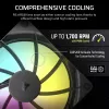 Tuuletin Corsair RS140 ARGB 14 cm musta 330-1700 RPM