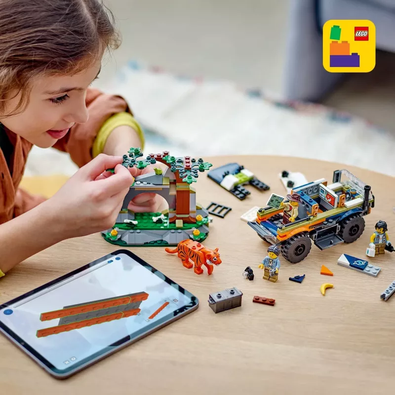 LEGO City 60426 viidakkotutkija maastoauto