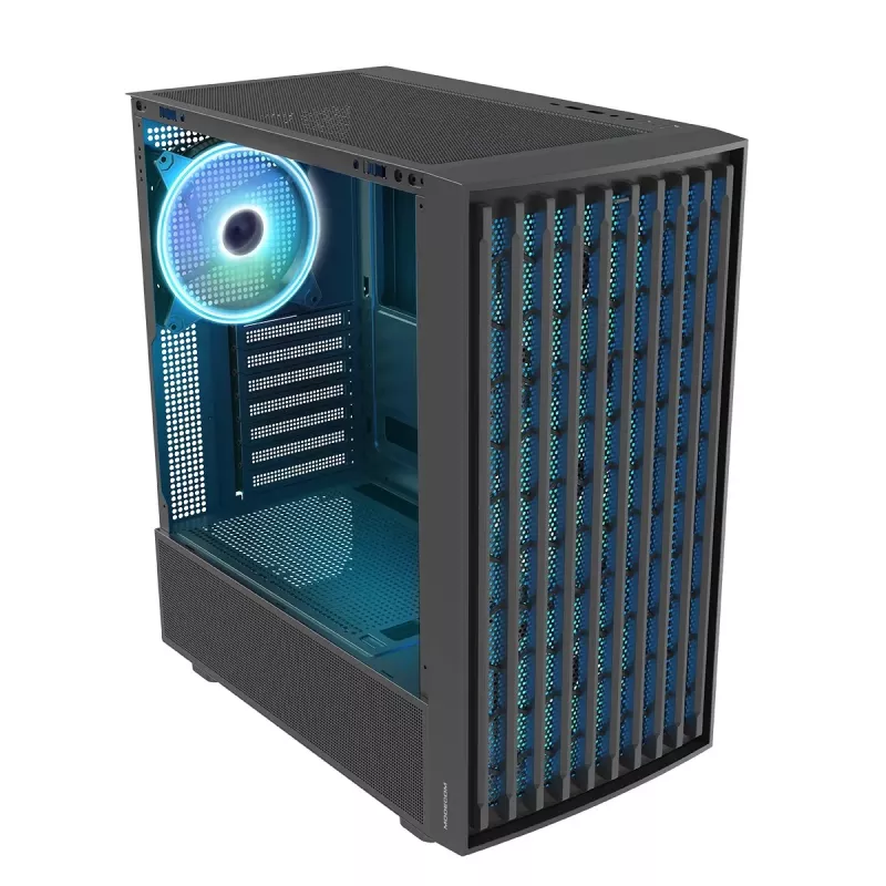 MODECOM BREEZE ARGB Flow MIDI USB 3.0 X 2 USB-C PC-kotelo