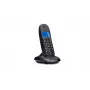 Langaton puhelin Motorola C1001CB musta — DECT-käsipuhelin 1,6 tuuman näytöllä
