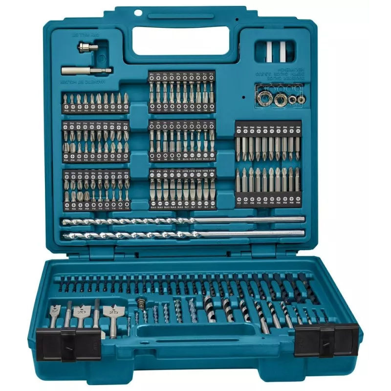 Makita E-11689 poranterä- ja kärkisarja 256 kpl