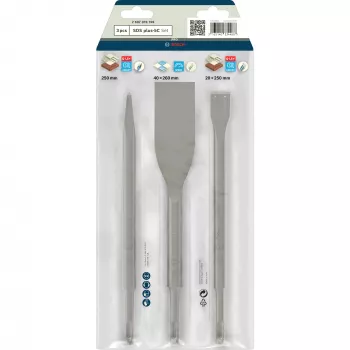 Bosch SDS-plus-5C talttasarja, 3 kpl